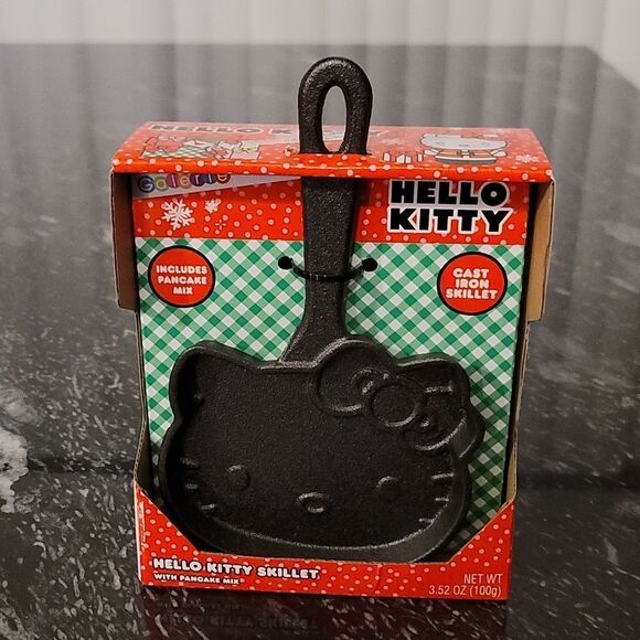 BRAND NEW Hello Kitty Pancake Skillet with Mix Stocking Stuffers Gifts for Kid - Picture 2 of 13